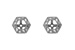 A027-36018: EARRING JACKETS .08 TW (FOR 0.50-1.00 CT TW STUDS)