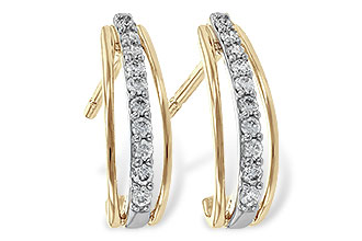 A211-84190: EARRINGS .19 TW