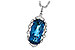 A217-28736: NECK 6.70 LONDON BLUE TOPAZ 6.81 TGW