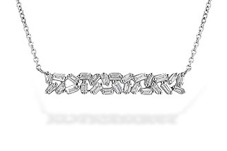 A217-32372: NECK .24 TW BAGUETTES