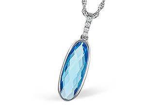 A300-03336: NECK 1.90 BLUE TOPAZ 1.93 TGW