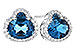 A300-06945: EARR 2.60 TW LONDON BLUE TOPAZ 2.81 TGW