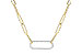 A300-91545: NECKLACE .50 TW (17 INCHES)