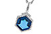A300-95154: NECK 3.94 TW LONDON BLUE TOPAZ 4.12 TGW