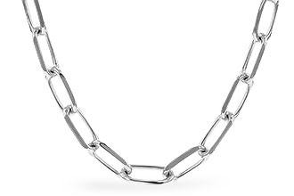 A301-83336: PAPERCLIP MD (7IN, 3.10MM, 14KT, LOBSTER CLASP)