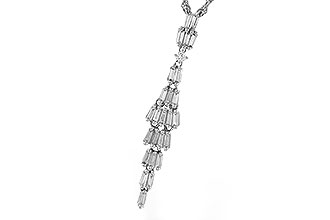 A301-87881: NECKLACE .33 BAG .35 TW