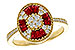 A301-88809: LDS RG .54 TW RUBY .84 TGW