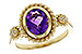 A301-90581: LDS RG 1.38 AMETHYST 1.40 TGW (9x7MM AMY)