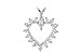 B033-66999: HEART PENDANT .45 TW