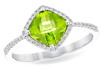 B211-82372: LDS RG 1.58 PERIDOT 1.74 TGW (7MM PER)