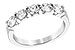 B212-76927: LDS DIA WED RG 1.00 TW (5 STONES)