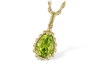 B216-40627: NECKLACE 1.30 CT PERIDOT