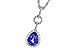 B217-34190: NECK .95 TANZANITE 1.14 TGW