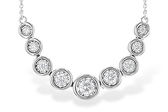 B217-34227: NECKLACE .50 TW