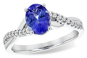 B217-34263: LDS RG 1.20 TANZANITE 1.35 TGW