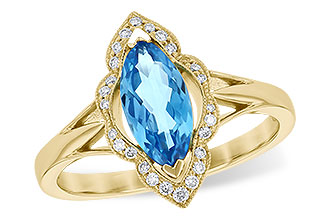 B300-06990: LDS RG 1.26 BLUE TOPAZ 1.37 TGW