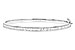 B300-92445: BANGLE 1.02 TW BAGUETTE DIAMONDS