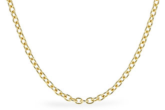 B300-97854: CABLE CHAIN (1.3MM, 14KT, 18IN, LOBSTER CLASP)