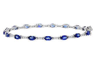 B301-84272: BRACELET 4.92 SAPPHIRE 5.24 TGW (7")