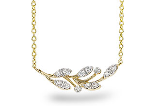 B301-85099: NECKLACE .32 TW (18")