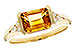 B301-88763: LDS RG 1.46 CITRINE 1.55 TGW (8x6MM CIT)