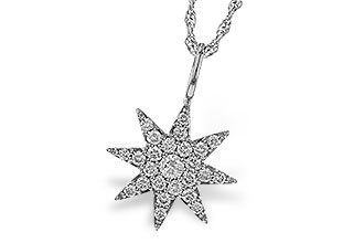B301-88772: NECKLACE .48 TW