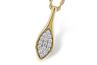 B301-88818: NECKLACE .20 TW