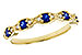 B301-90572: LDS WED RG .29 TW SAPP .35 TGW
