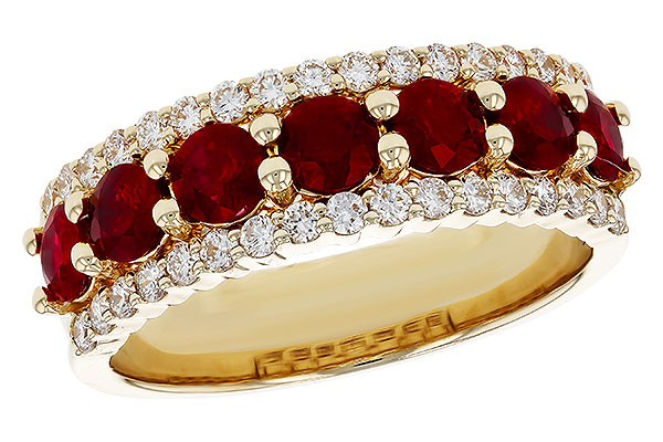 B302-73318: K215-48808 W/RUBY 1.26 TW RUBY 1.70 TGW