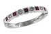 C123-70636: LDS WED RG .18 RUBY .30 TGW