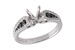 C212-80608: LDS SEMI .25 BLK DIAS .60 TW
