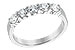 C213-71499: LDS DIA WED RG .75 TW (5 STONES)