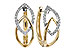 C216-44263: EARRINGS .25 TW