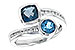 C216-45172: LDS RG 1.55 TW BLUE TOPAZ 1.70 TGW