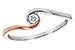C217-33336: E216-41472 W/ ROSE GOLD TRIM .07 BR