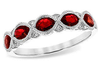 C217-35099: LDS WED RG 1.00 RUBY 1.04 TGW