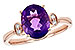C217-36008: LDS RG 2.10 AMETHYST 2.16 TGW (10x8MM AMY)