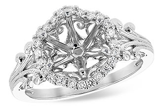 C300-01499: LDS SEMI DIA RG .20 TW (FOR 2.00 CTR)