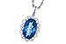 C300-08781: NECK 3.60 LONDON BLUE TOPAZ 3.77 TGW (12x8MM LBT)