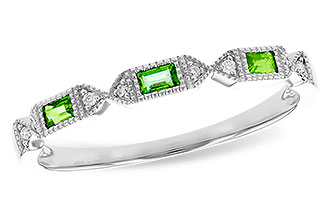 C300-91481: LDS WED RG .10 EMERALD .12 TGW