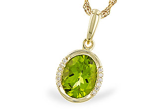 C300-95163: NECKLACE 1.72 TW PERIDOT 1.75 TGW (9x7 PER)