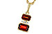 C301-84245: NECK .98 TW GARNET 1.01 TGW
