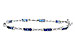 C301-87863: BRACELET 2.10 SAPPHIRE 2.75 TGW (7")