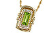 C301-90581: NECKLACE .72 PERIDOT .84 TGW (8x4MM PER)