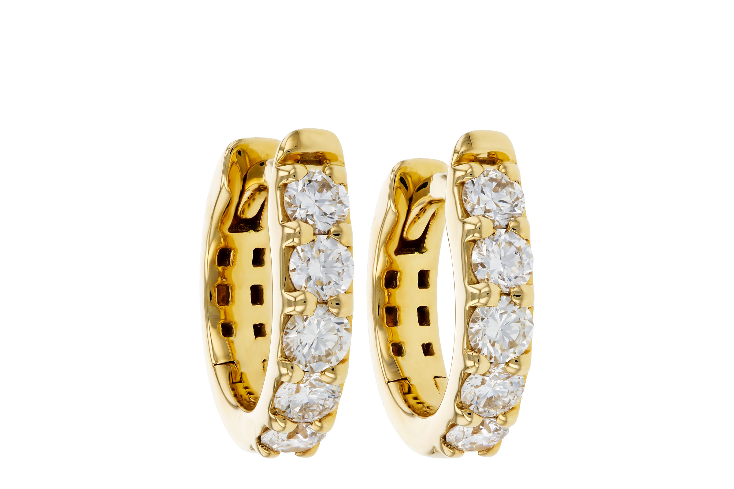 C302-74236: EARRINGS .50 TW