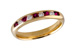 D120-01472: LDS WED RG .22 RUBY .38 TGW
