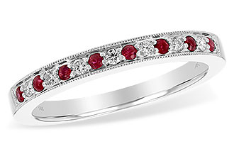 D210-96936: LDS WED RG .12 RUBY .21 TGW