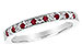 D210-96936: LDS WED RG .12 RUBY .21 TGW