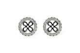 D214-58754: EARRING JACKETS .30 TW (FOR 1.50-2.00 CT TW STUDS)
