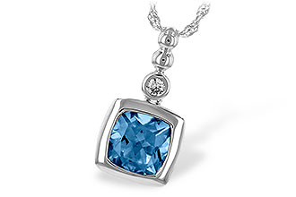 D216-41499: NECK 1.45 BLUE TOPAZ 1.49 TGW